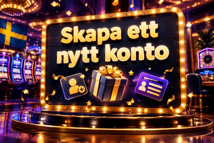 Skapa ett nytt konto