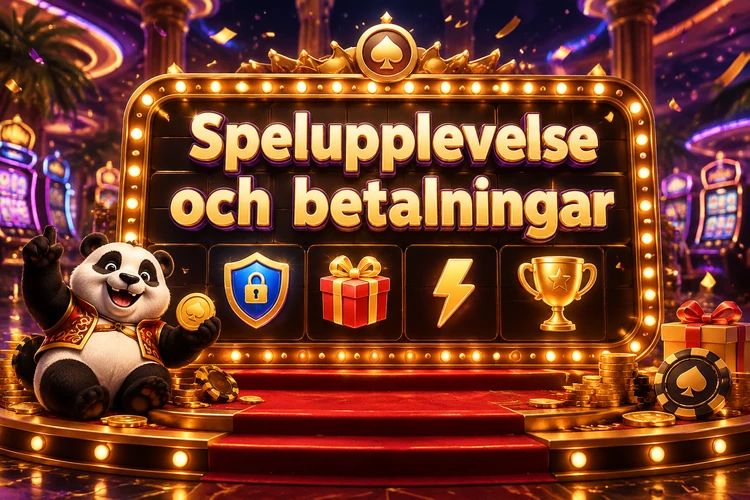 Spelupplevelse och betalningar