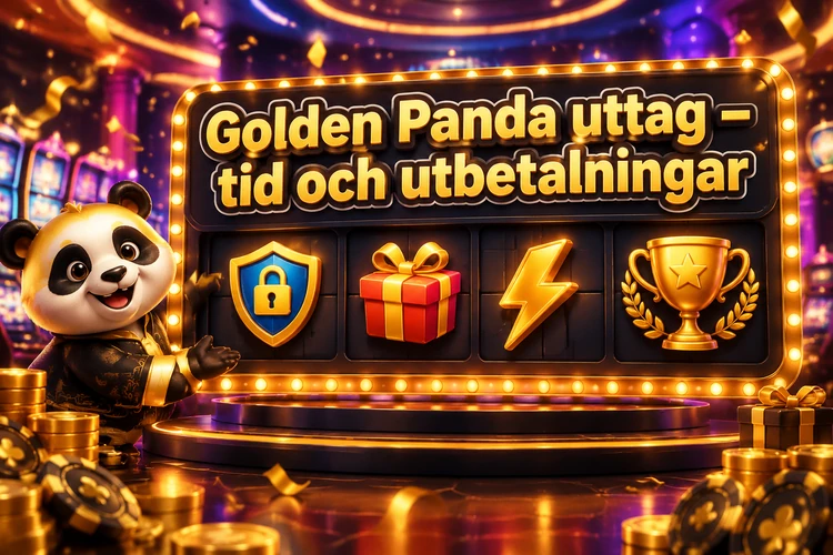 Golden Panda uttag - tid och utbetalningar